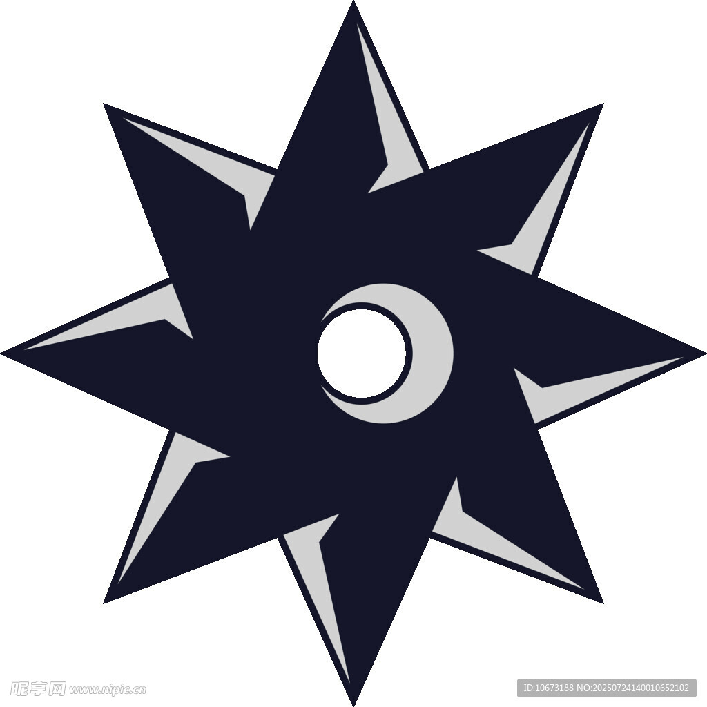星形几何图案图标
