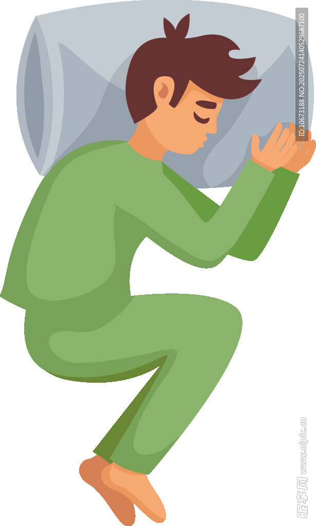 熟睡的男子