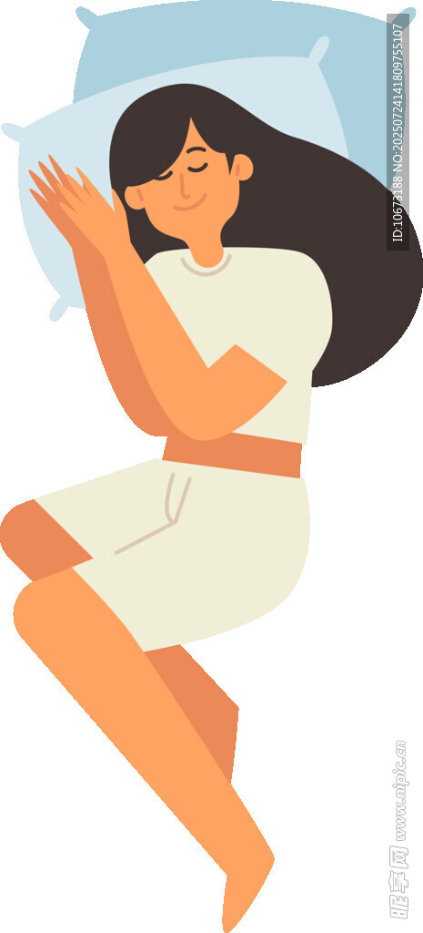 熟睡的女性