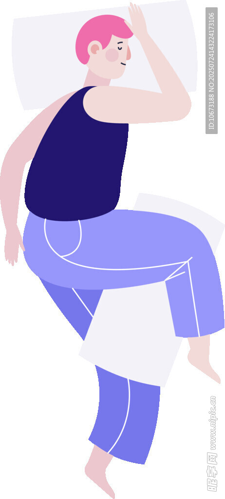 熟睡的男子