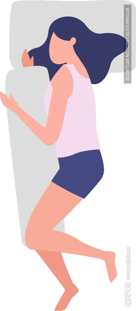 熟睡的女子