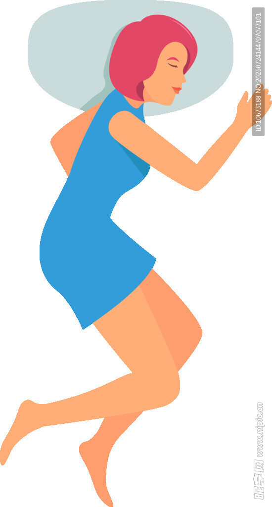 熟睡的女士