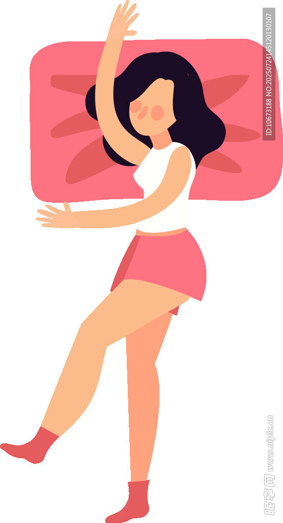 伸展放松的活力女性