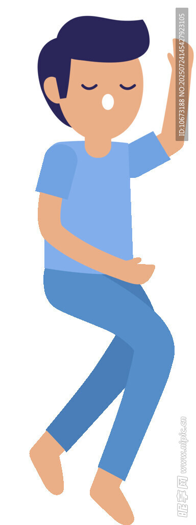 熟睡的男孩
