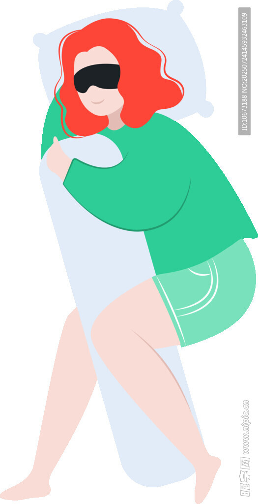熟睡的女子