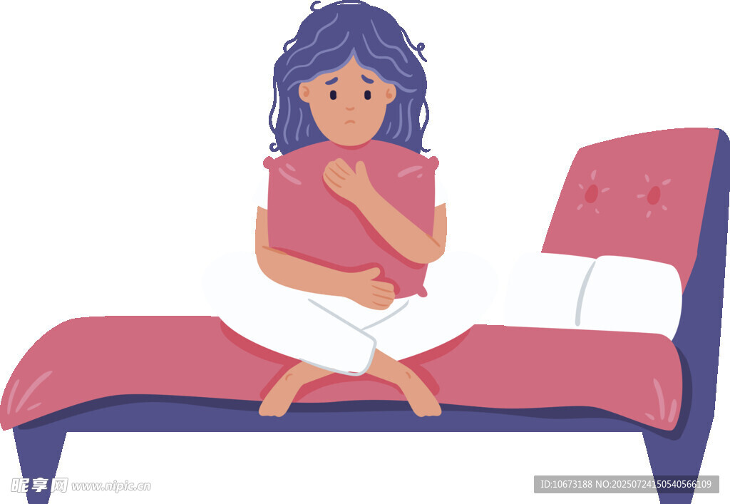 女孩床边捧书安静阅读