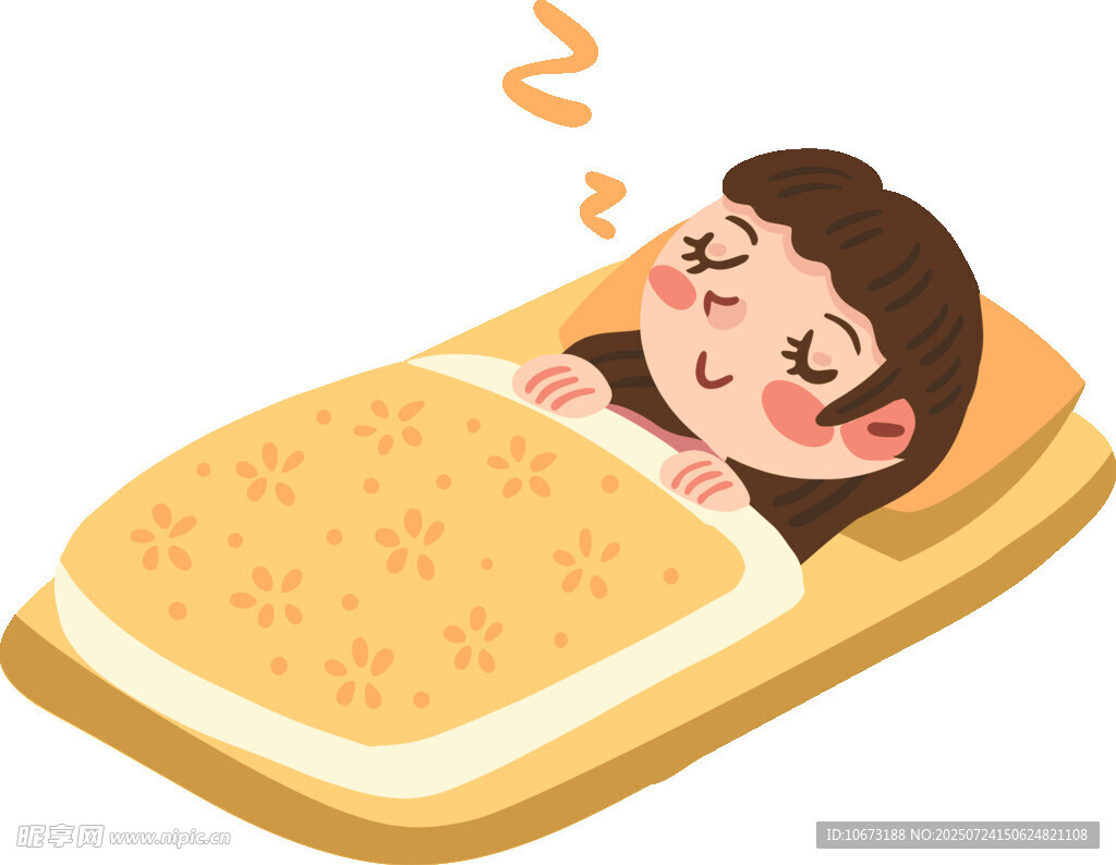 熟睡的女孩