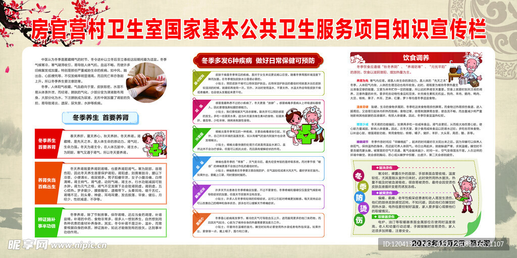 卫生院公共卫生服务项目宣传