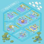 未来科技风的城市建筑布局