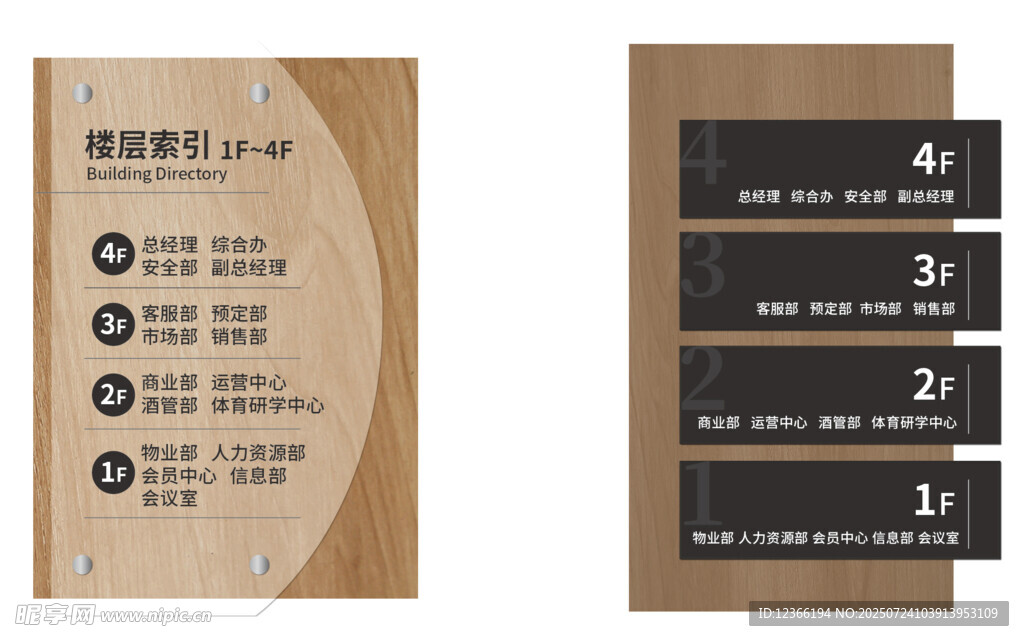创意楼层索引