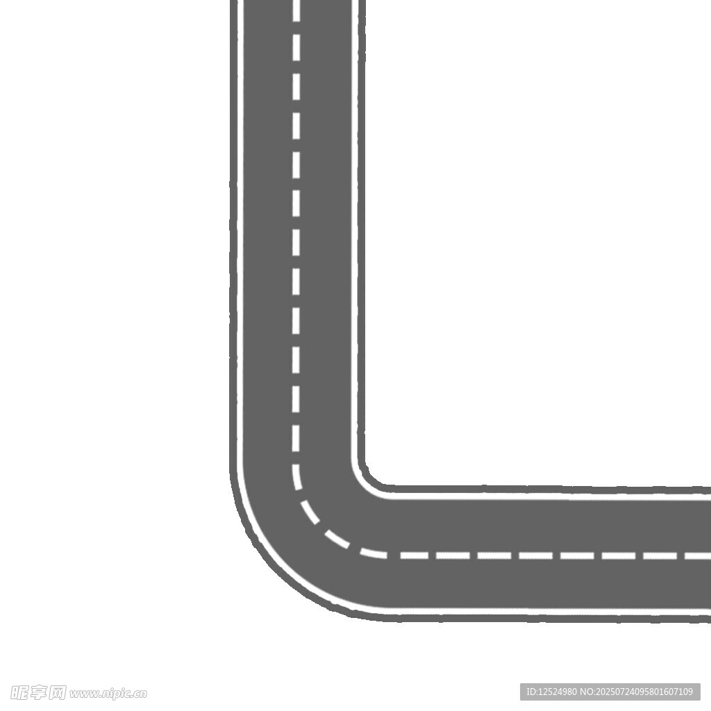 弯曲道路图标