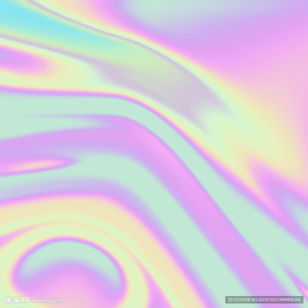 梦幻渐变流体艺术背景