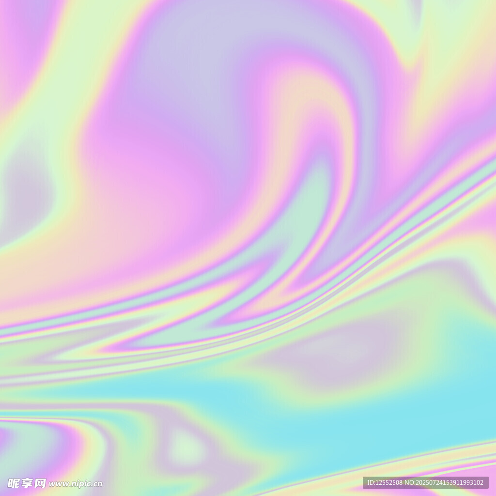 梦幻渐变流体艺术背景