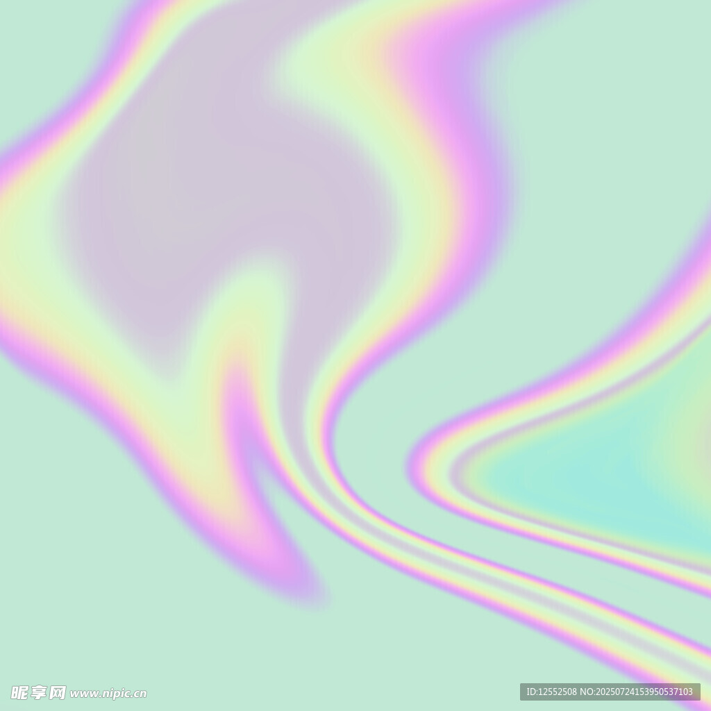 梦幻渐变流体艺术背景