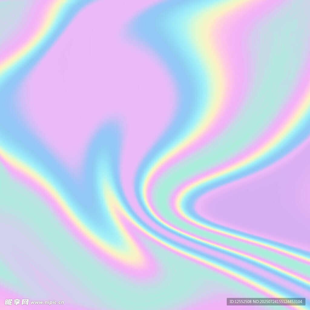 梦幻渐变流体背景图案