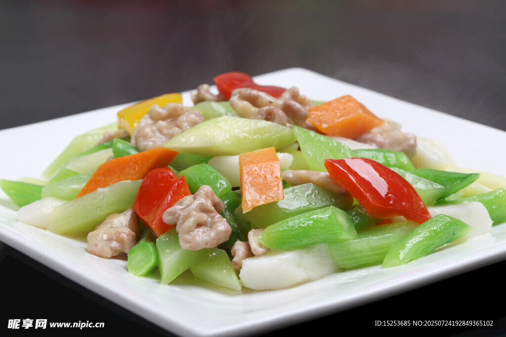 青菜炒肉