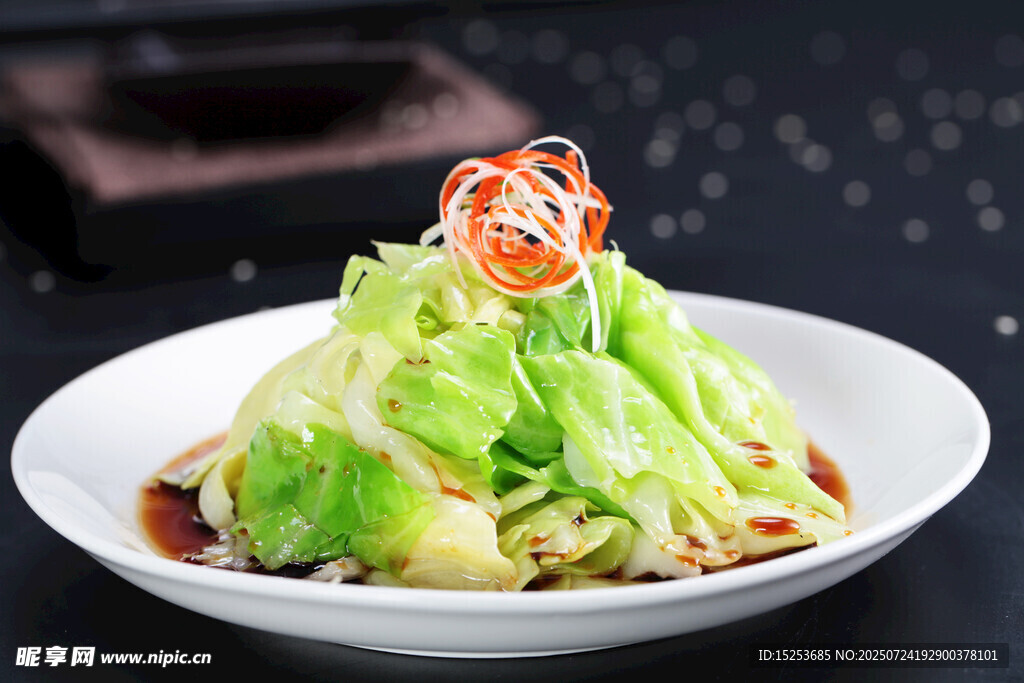 白灼包菜