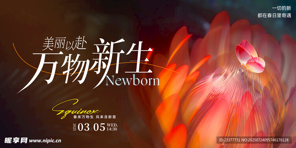 万物新生医美美业整形护肤发布会
