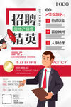 招聘精英海报
