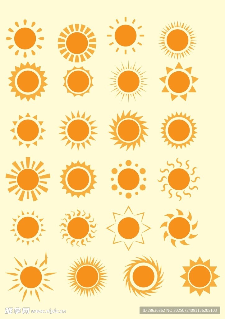 太阳图标