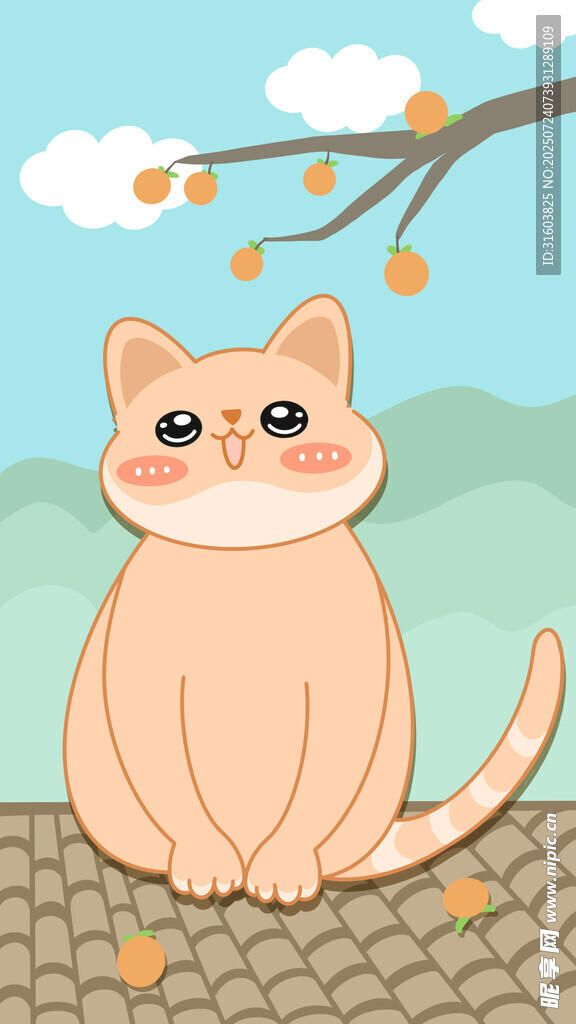 卡通可爱猫咪壁纸