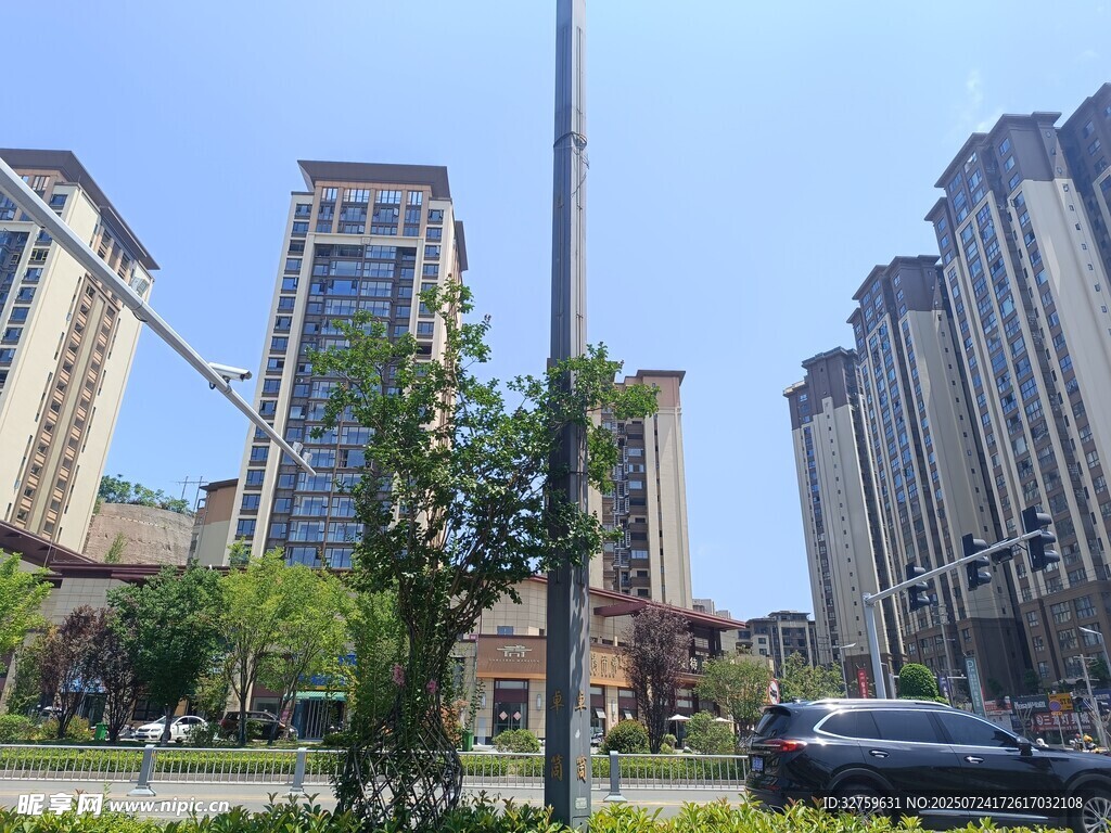 城市住宅区景观