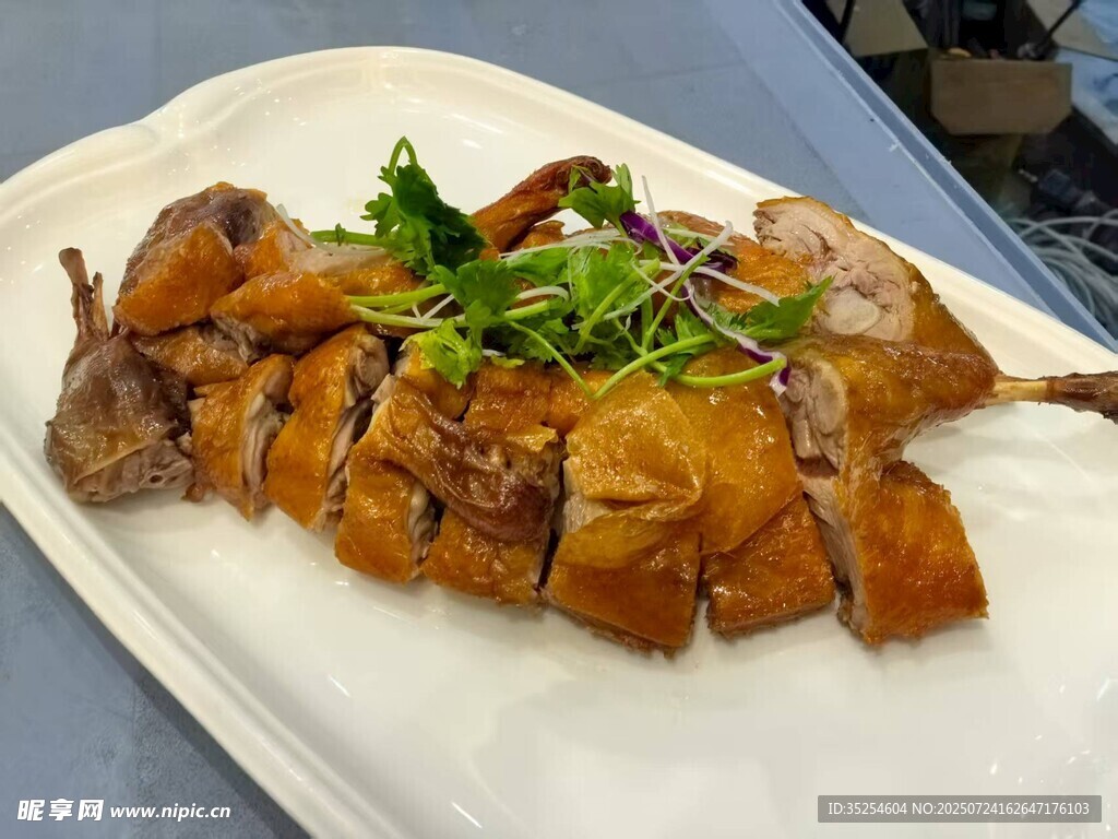 脆皮烤鸭