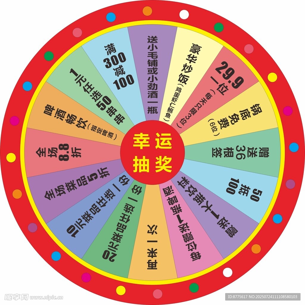 抽奖转盘