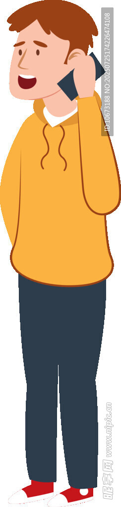 男孩激动大喊