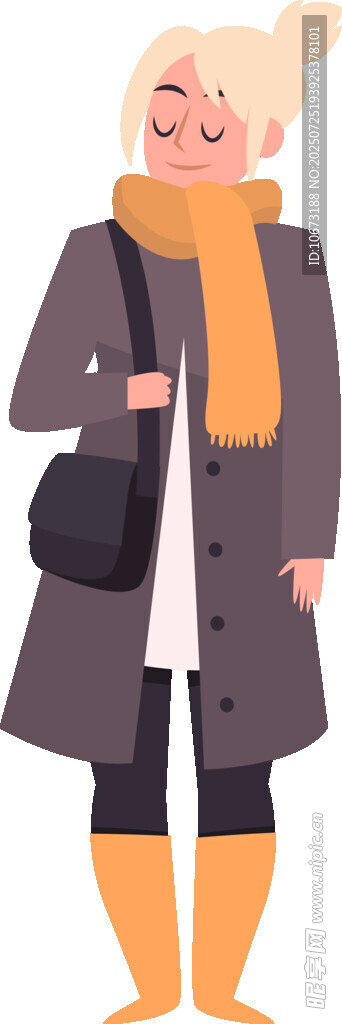 时尚女士出行装扮