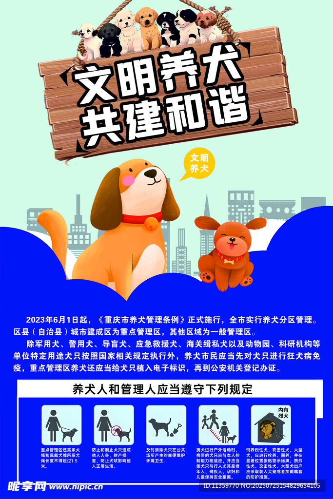 文明养犬