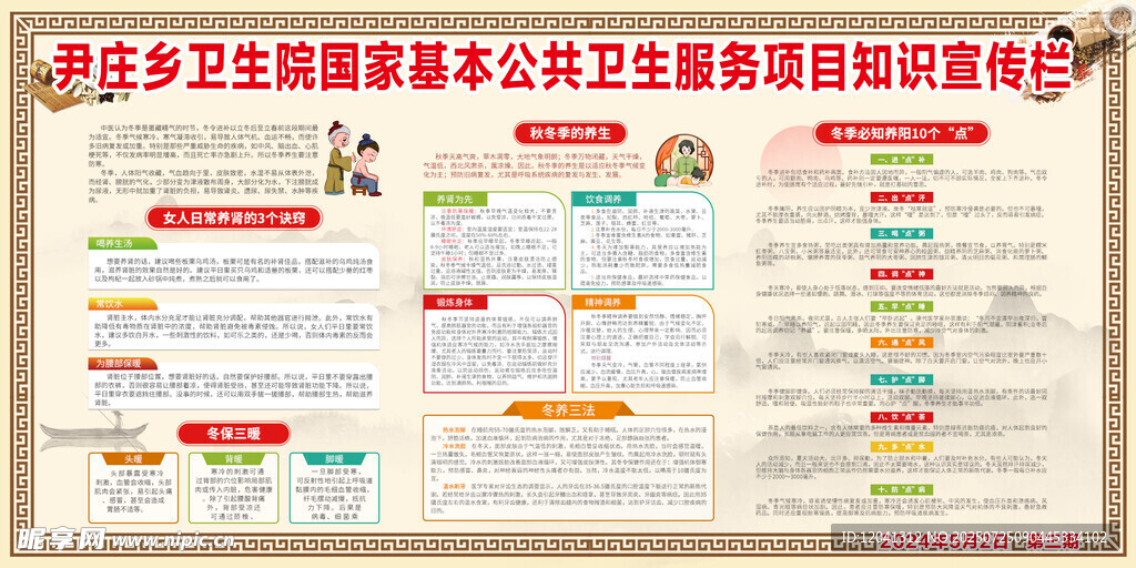 公共卫生服务宣传