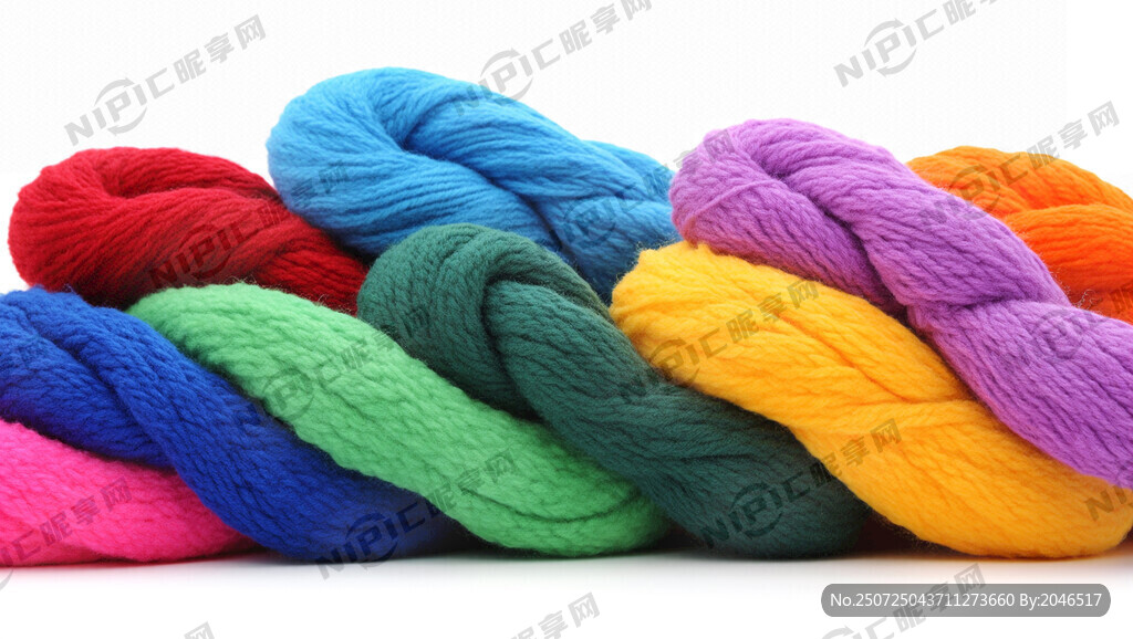喷毛绒纱线 色彩丰富