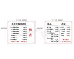 财务预算表模板示例