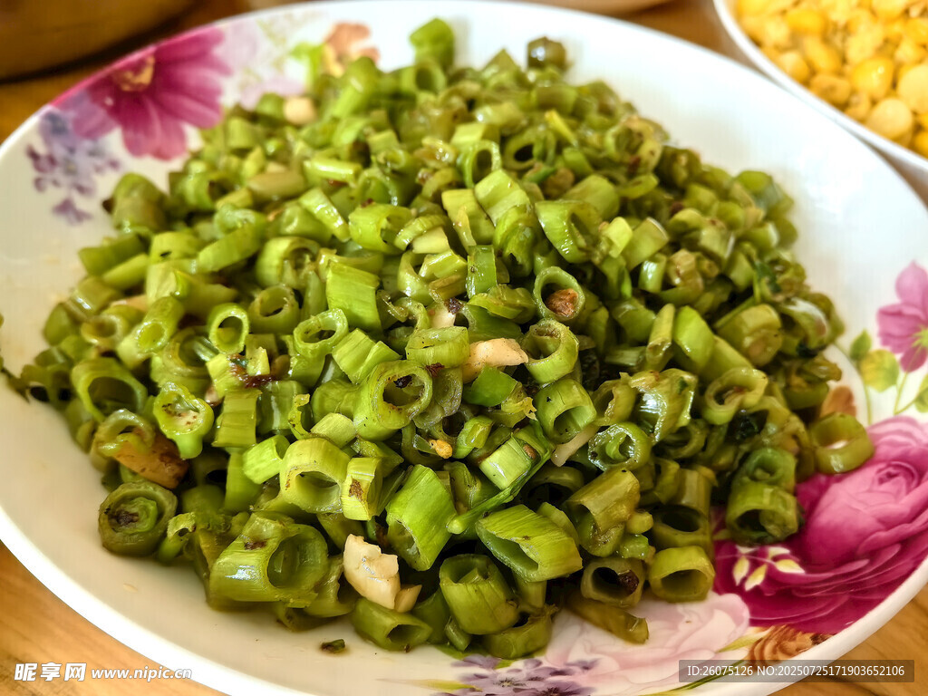 炒空心菜梗