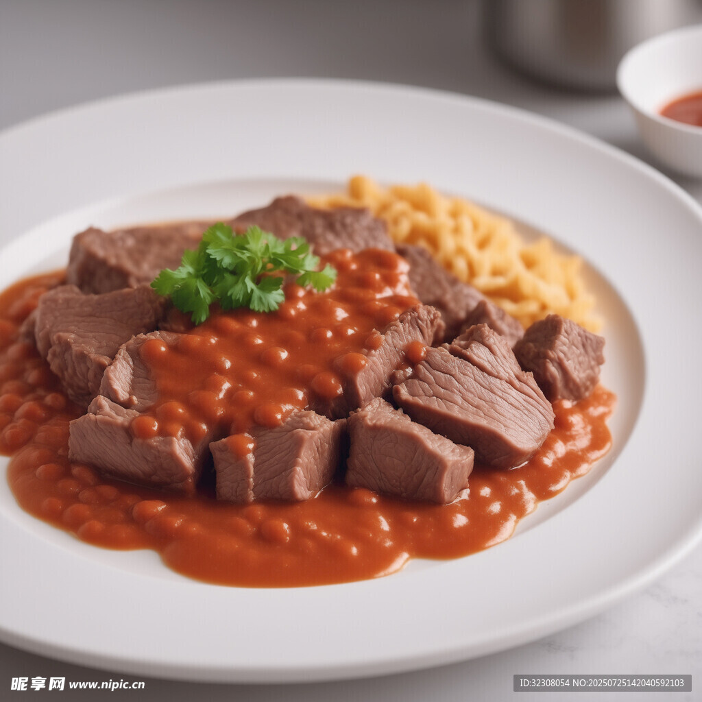 牛肉盖浇饭 