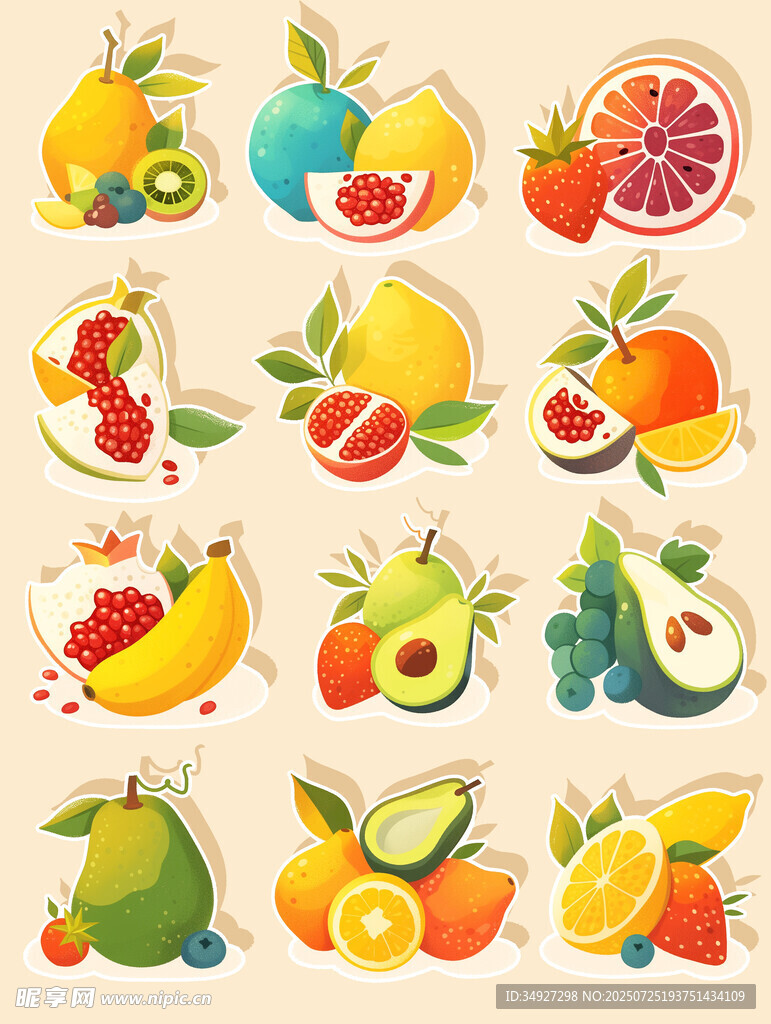 水果插画