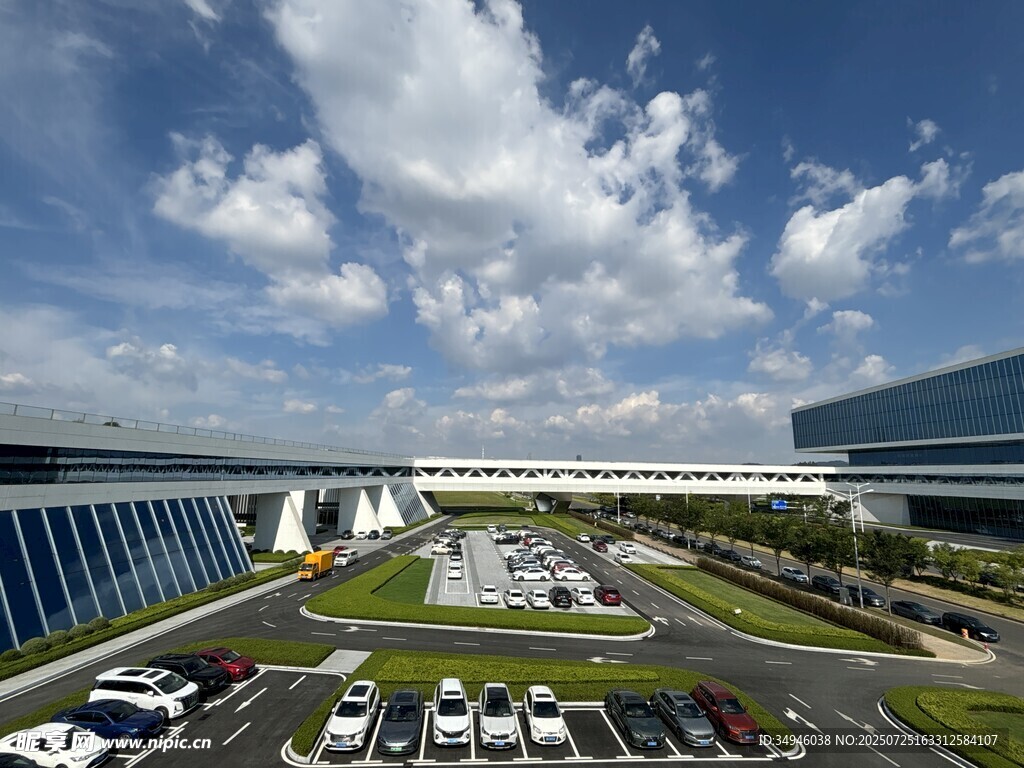 现代园区全景