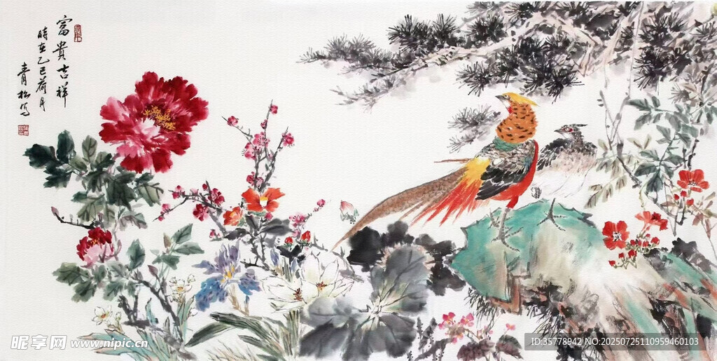 花鸟国画