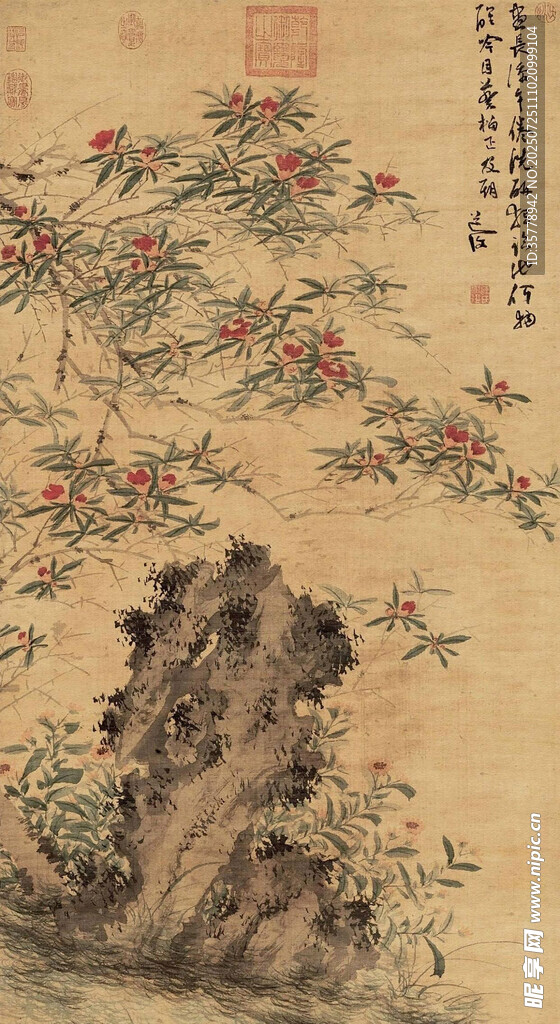 水墨写意花卉