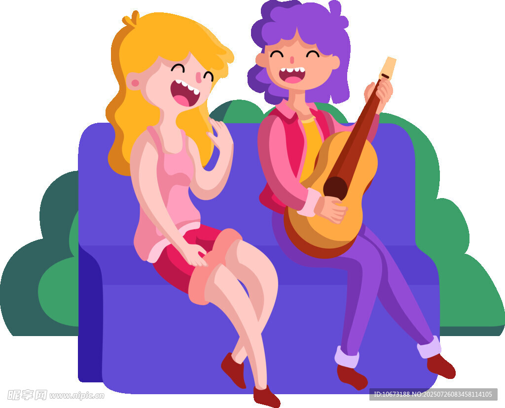 沙发上的音乐欢乐时光