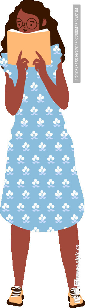 女孩手持书本掩面
