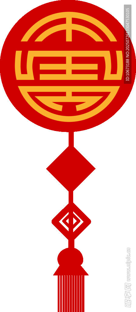 中式喜庆红灯笼挂饰