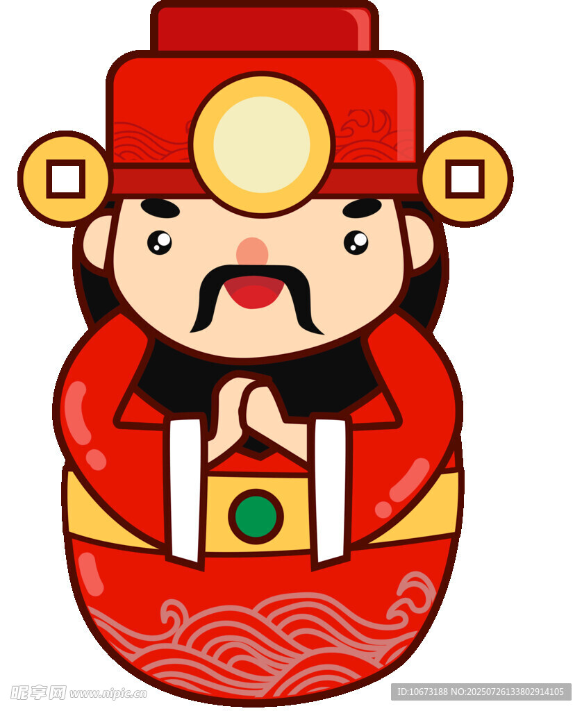 财神卡通形象