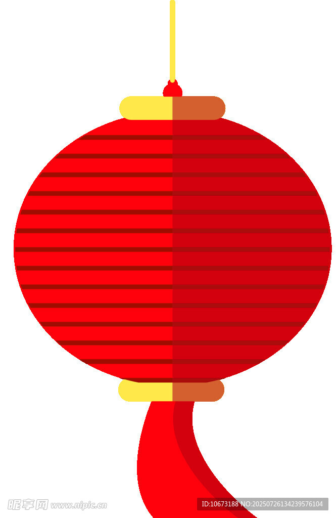 红色喜庆灯笼