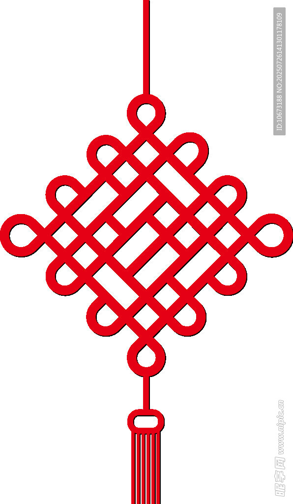 中国红传统中国结挂件