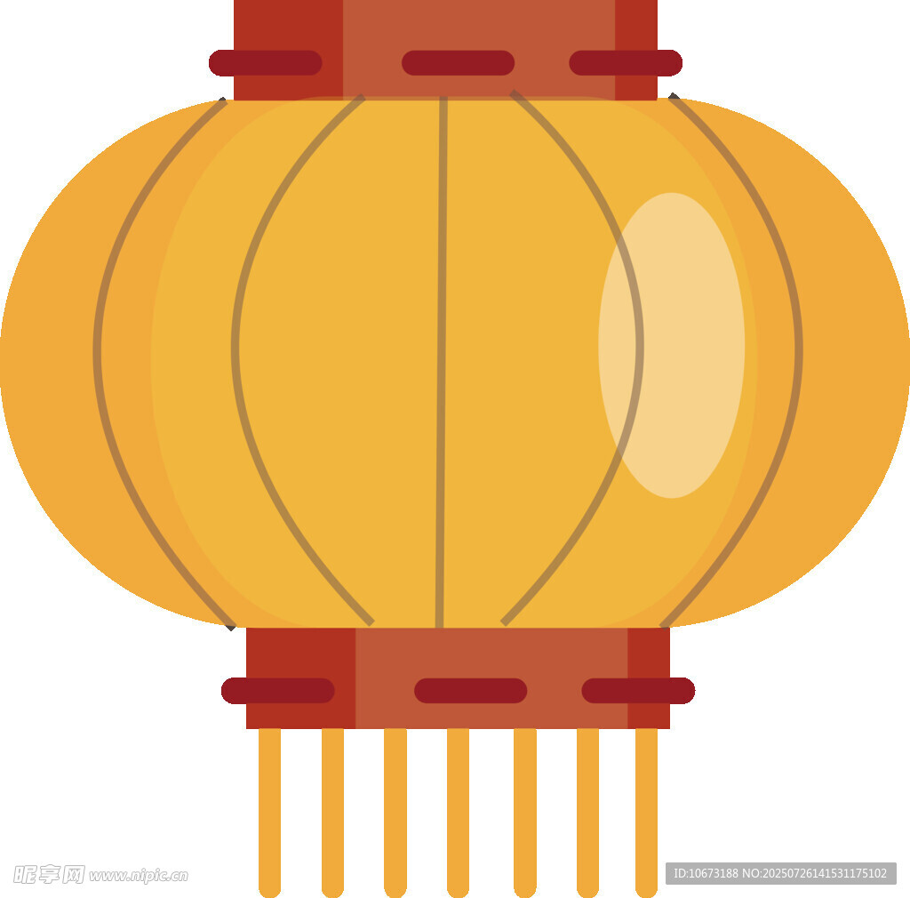 中式传统灯笼图案设计