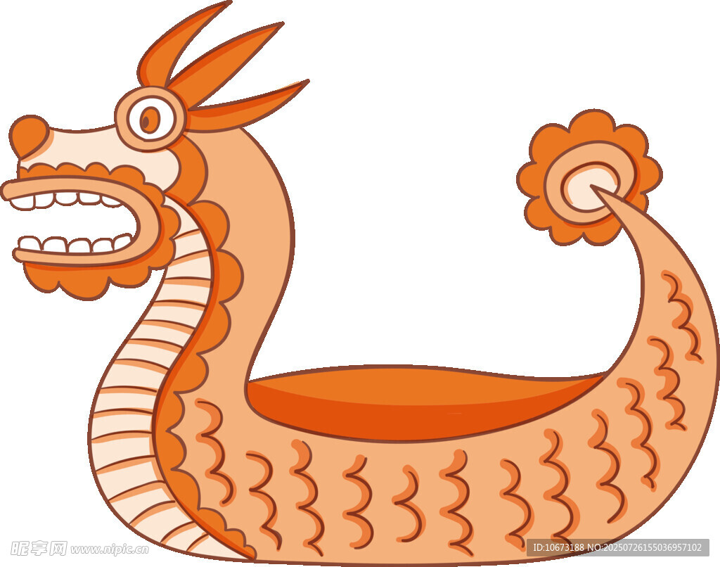 传统龙舟图案