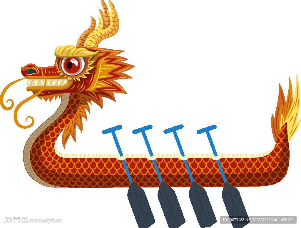 龙舟竞渡图