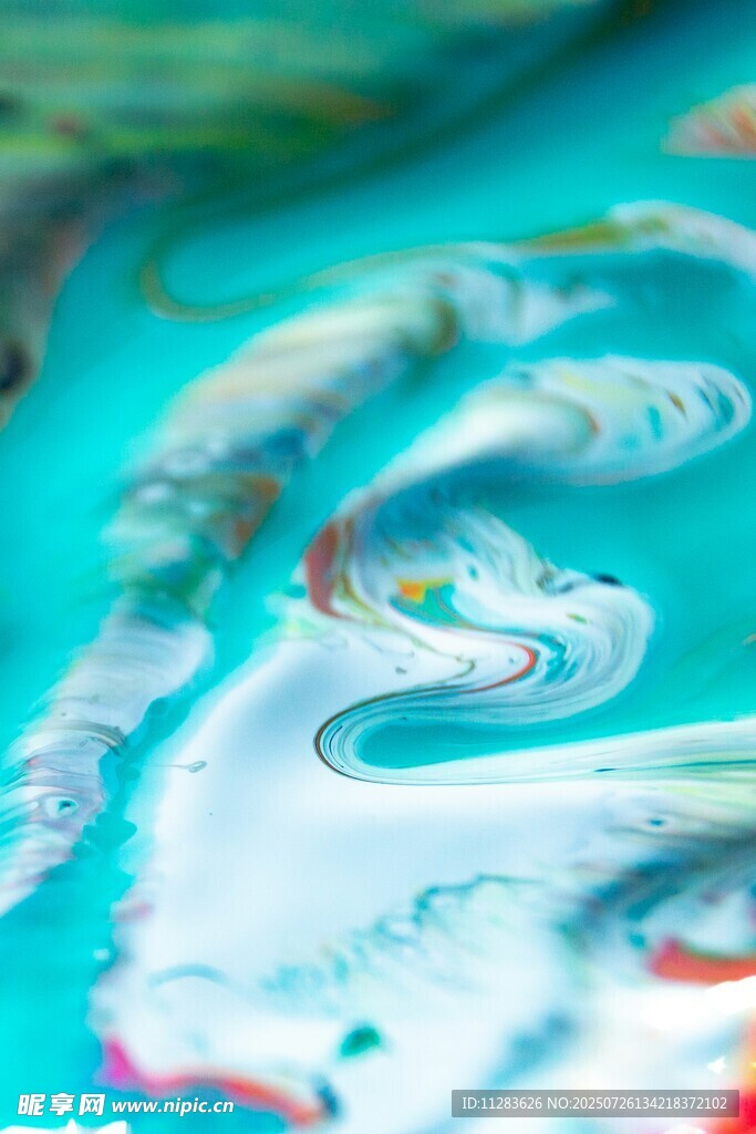 梦幻流体艺术纹理画面